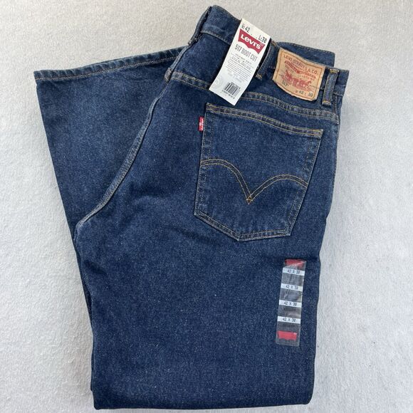 Levi's Other - Levis 517 Mens 42x30 Bootcut Slim Fit Dark Wash 2011 Mexico NEW